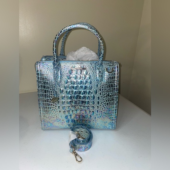 Brahmin Wonderland Caroline Melbourne Satchel NWT - Picture 12 of 16